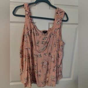 Lovestitch Blush Pink Floral Tank Top